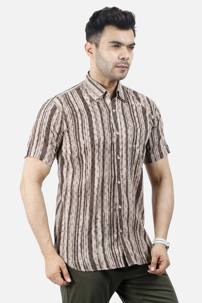 Jaipur 100% Cotton Camel Design Shirt