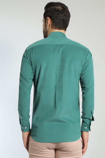 Corduroy Cotton Green 1 Shirt