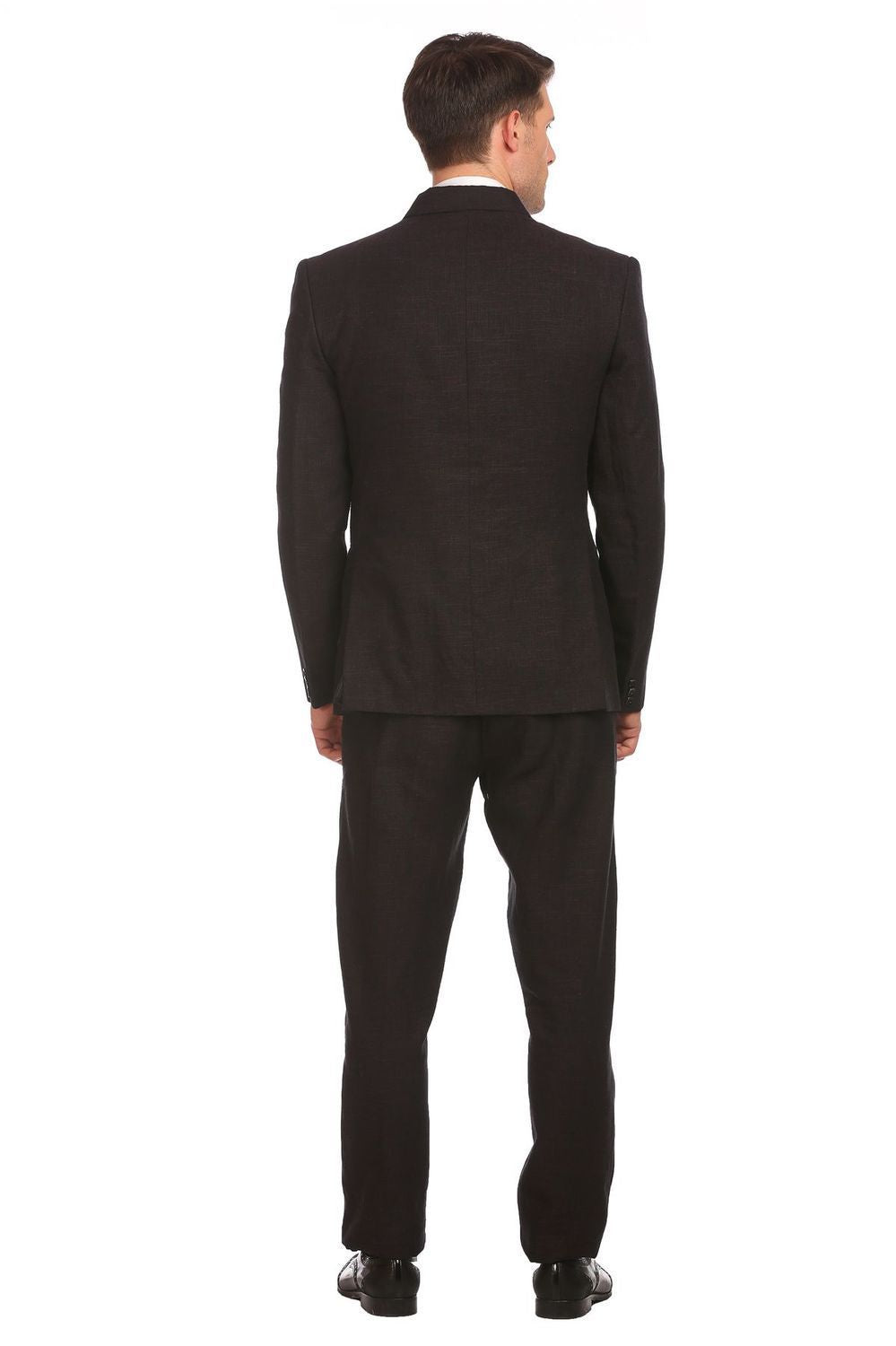 Linen Black Suit