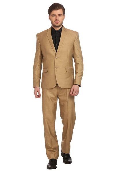 Polyester Blend Gold Suit