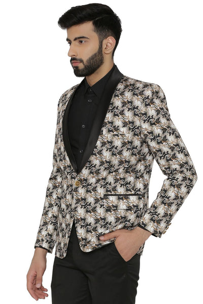 Imported Rayon MulticolouRed Tuxedo