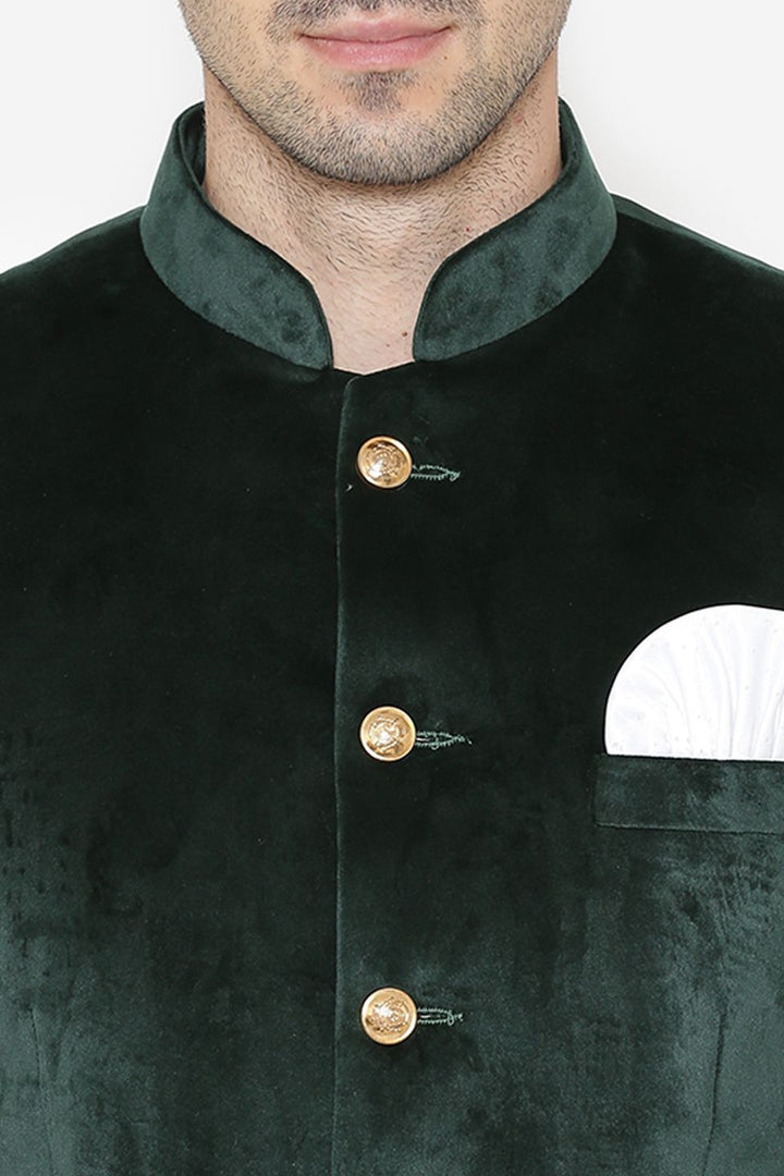 Green velvet jodhpuri store