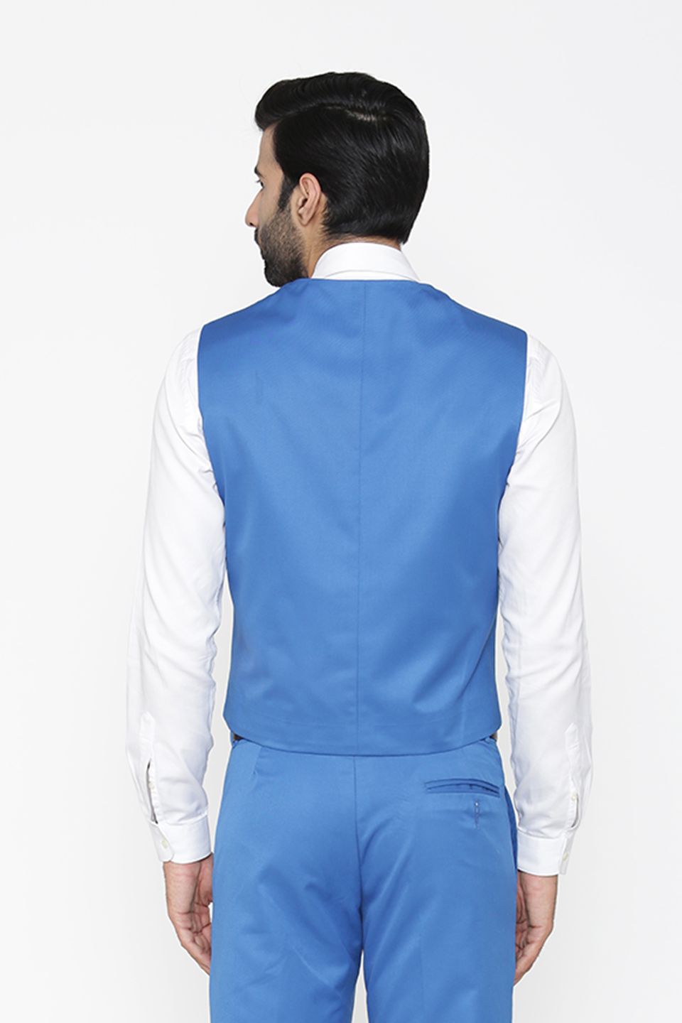 Waist coat blue top