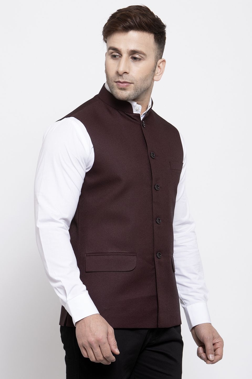 Nehru half coat on sale