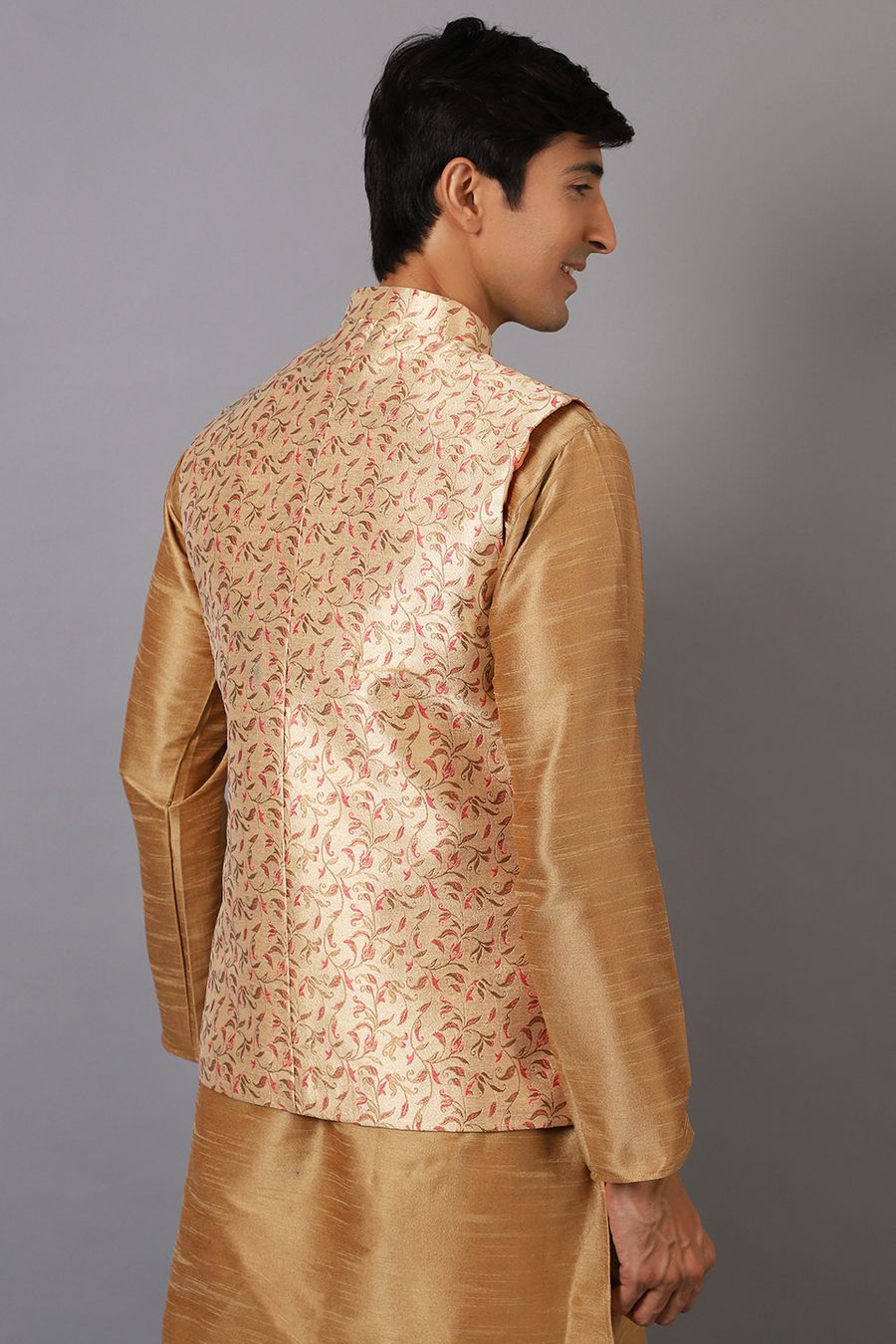 Golden color jacket new arrivals