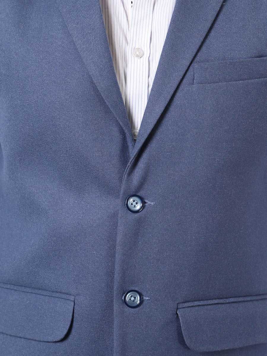 Buy WINTAGE Men's Tweed Wool Blue Modi Nehru Jacket